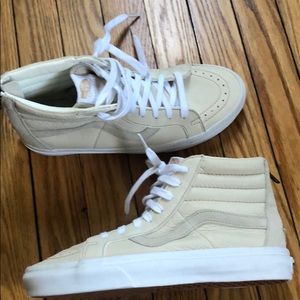 Limited Edition hi-top Vans with Zipper